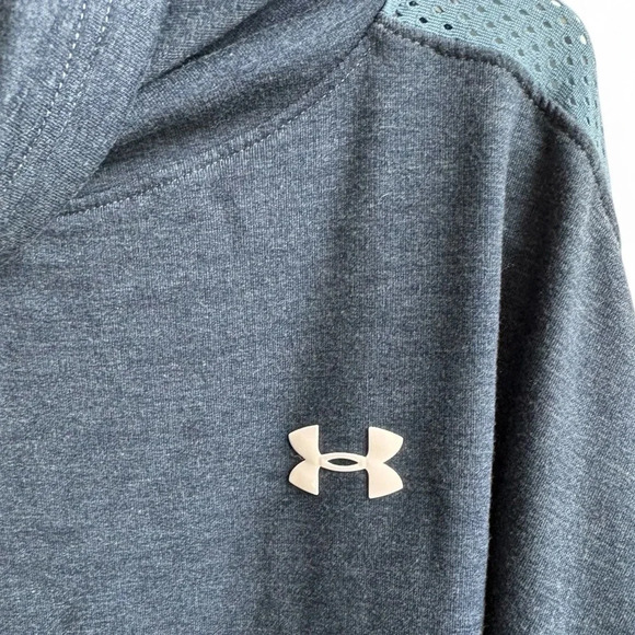 Under Armour Women's Featherweight Fleece Funnel Neck size Medium - Picture 6 of 7